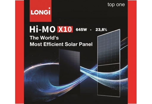 Tấm Pin Longi X10 645W